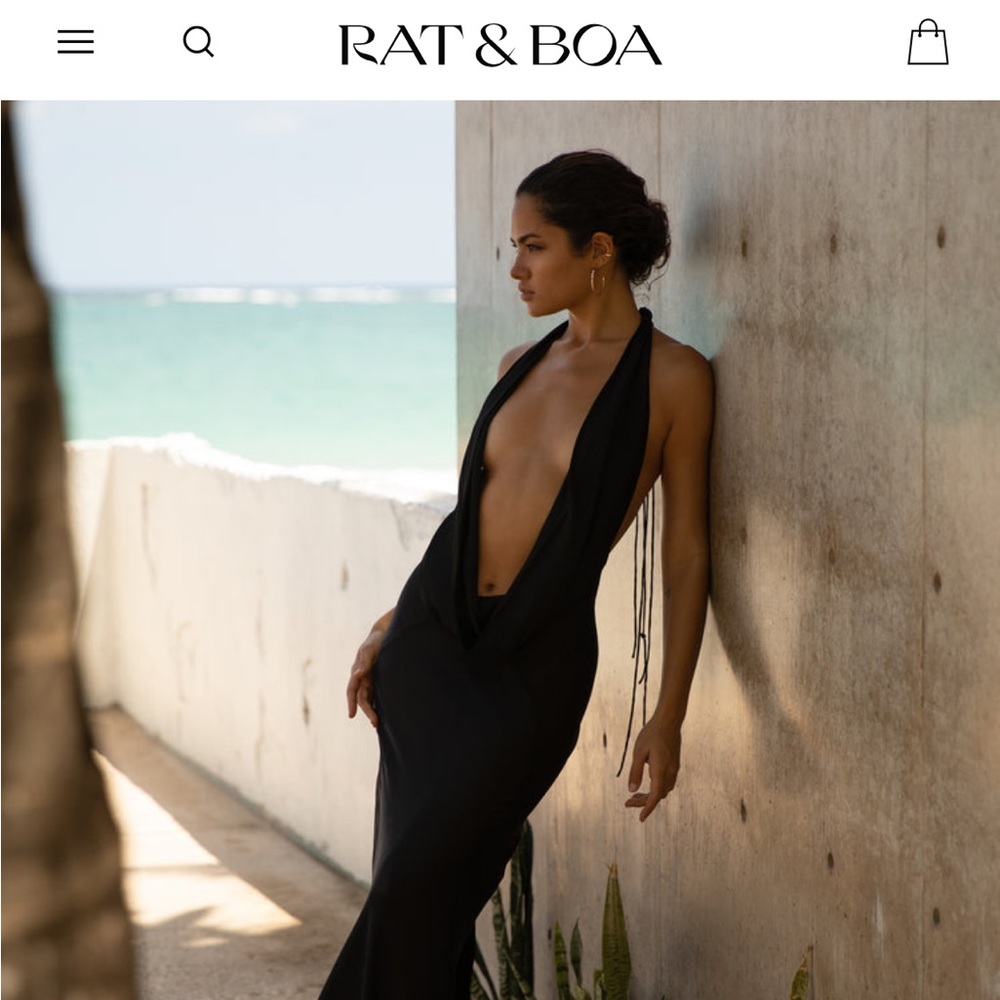 Rat and Boa Donyale Dress NWT